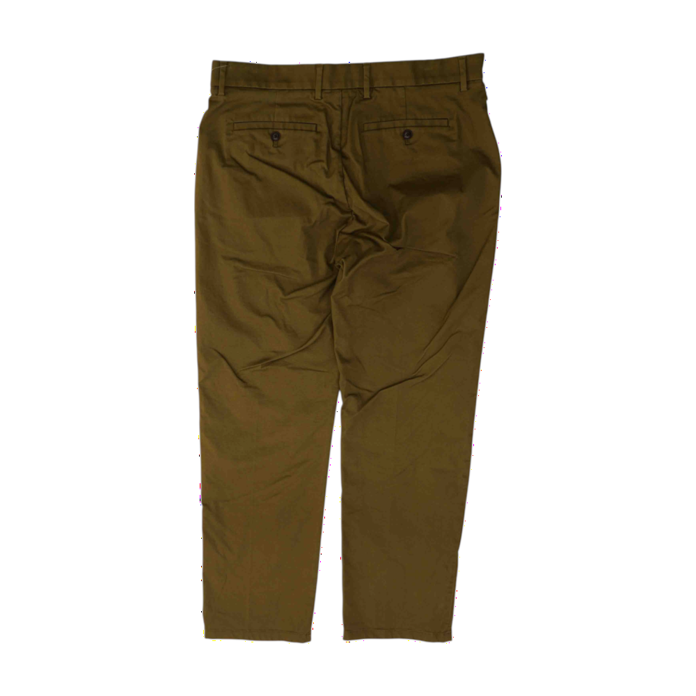 Green Straight Pants