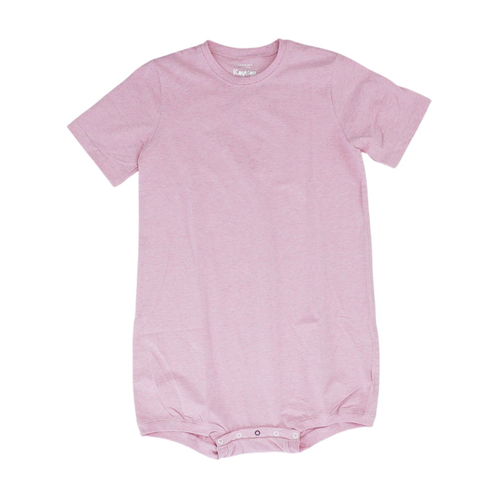 Pink Short Sleeve One-Piece