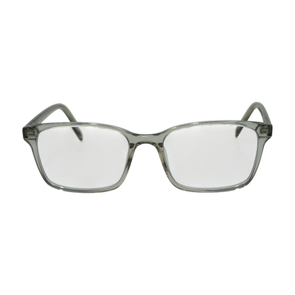 Clear Brady M Square Prescription Eyewear