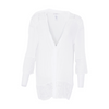 White Solid Robe