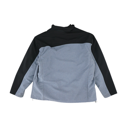 Black Color Block Active Jacket