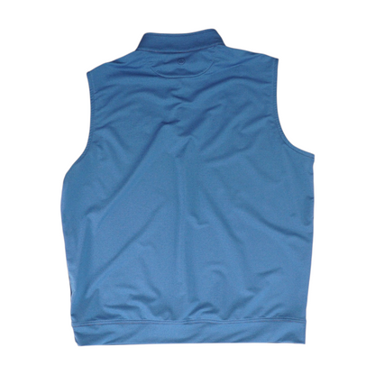 Blue Solid Vest