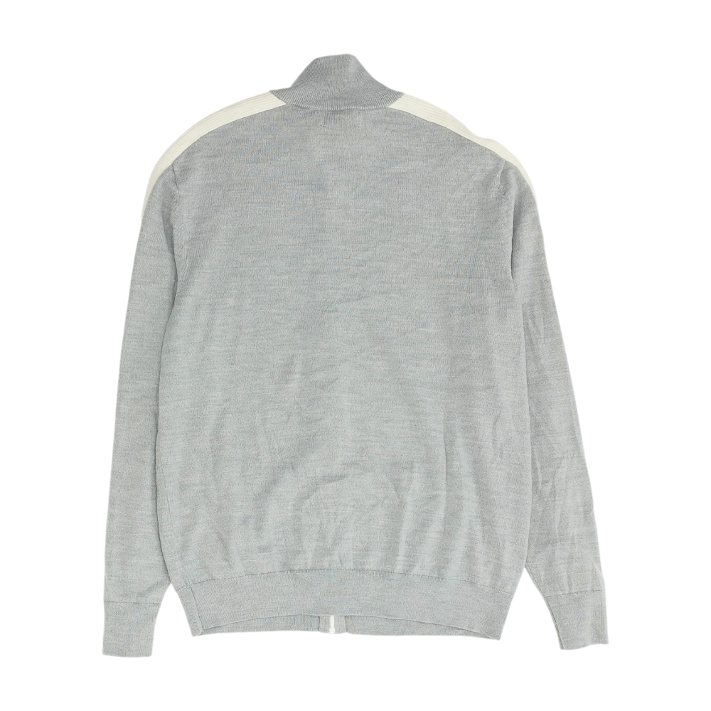 Calvin Klein Gray Solid Cardigan Sweater – Image 2