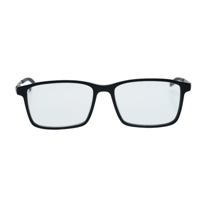 Black Square Prescription Eyewear