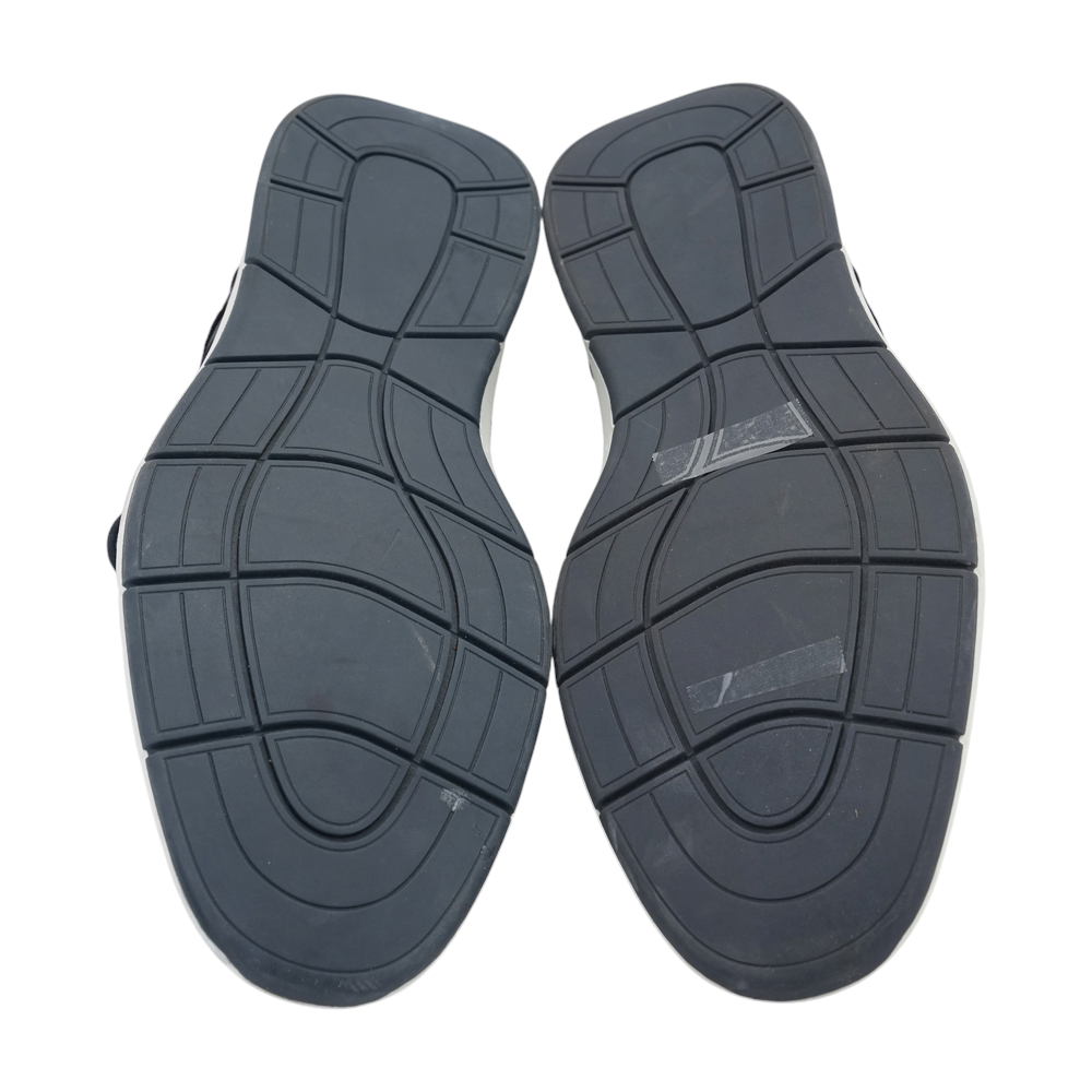 Navy Lace-Up Dress Shoes