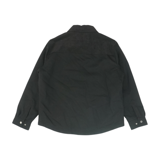 Hover Black Solid Jacket