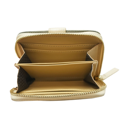 Gold Compact Wallet