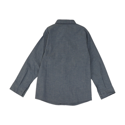 Blue Long Sleeve Button Down