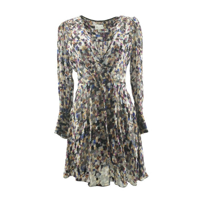 Multi Graphic Formal Mini Dress