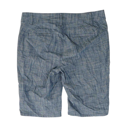 Blue Solid Chino / Khaki Shorts