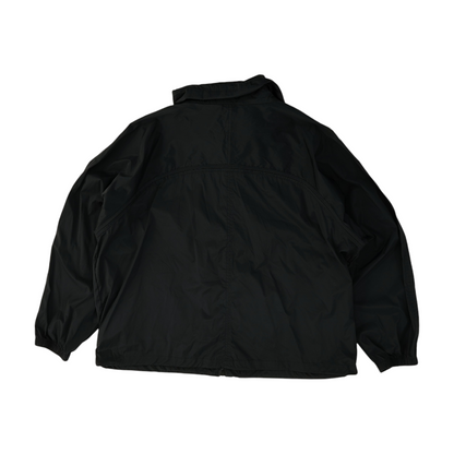 Black Solid Active Jacket