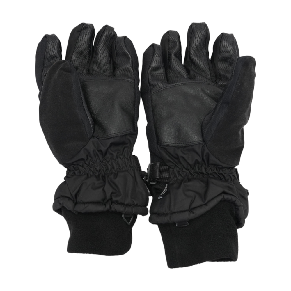 Black 100% Polyester Gloves