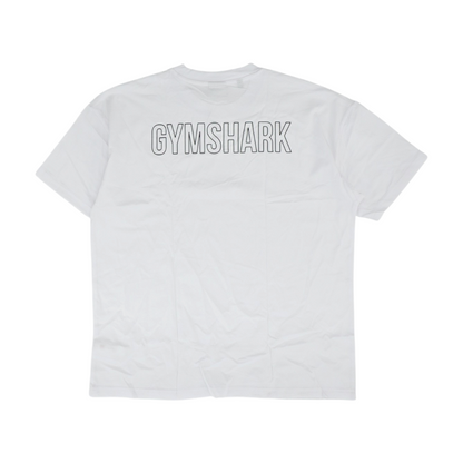 White Solid Active T-Shirt