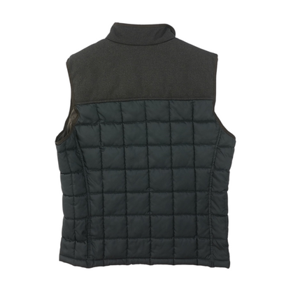 Black Color Block Vest