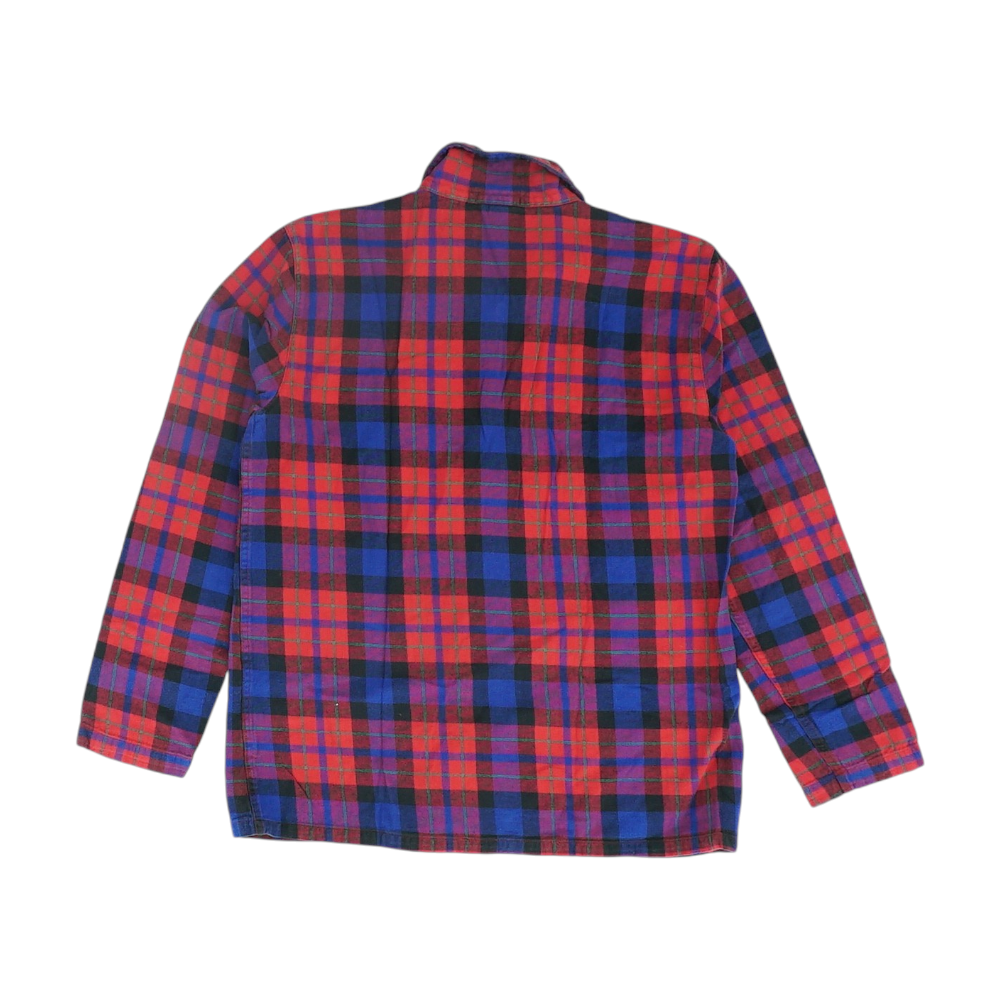 Red Plaid Flannel Button Down