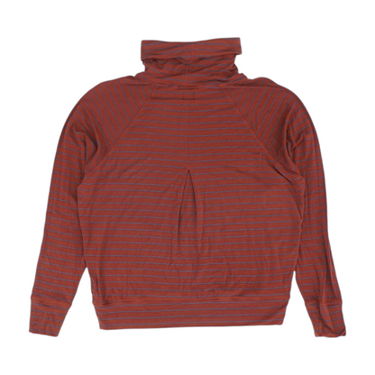 Red Striped Blouse