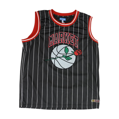 Men's Black Sleeveless Jersey
