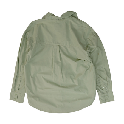 Green Button Down
