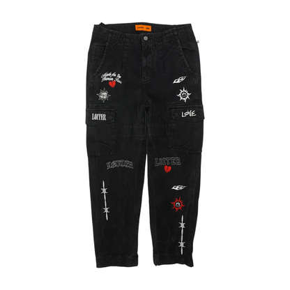Black Regular Pants