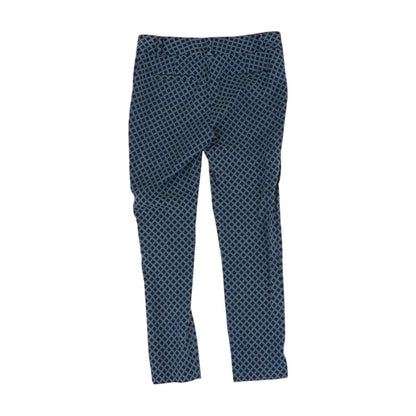 Blue Check Chino Pants