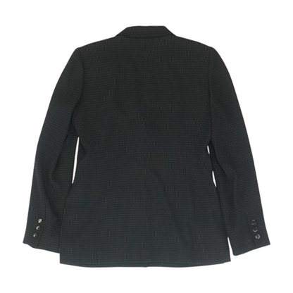 Black Striped Blazer