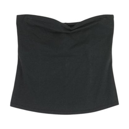 Black Cropped Blouse