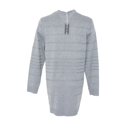 Gray Cardigan Sweater