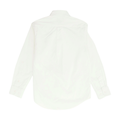 White Long Sleeve Button Down