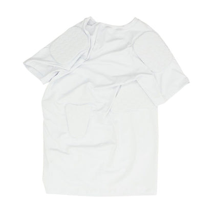 White Solid Active T-Shirt