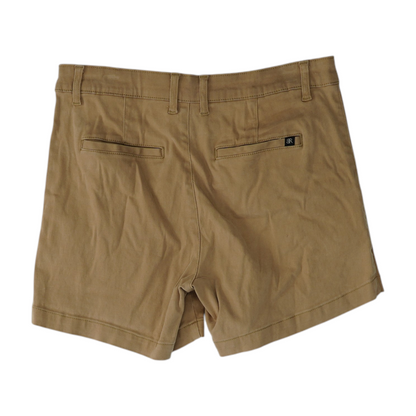 Khaki Solid Chino Shorts