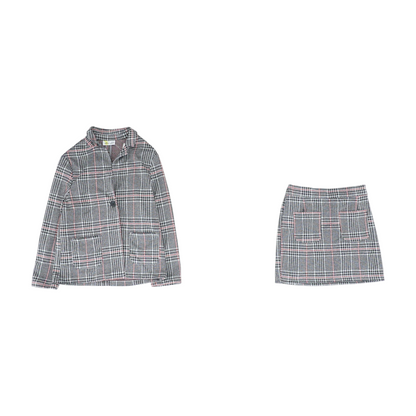 Black Houndstooth Set