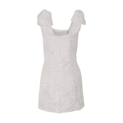 Ivory Hearts Mini Dress