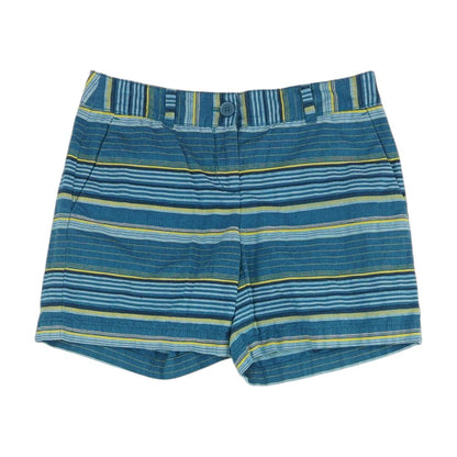 Blue Striped Shorts
