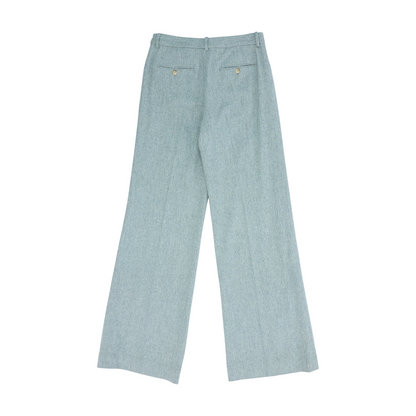 Vintage Gray Wool and Cashmere Pants