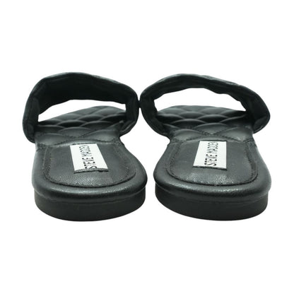 Black Flat Sandals