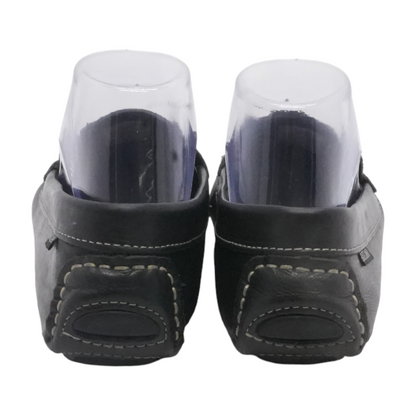 Black Slip-On Flats