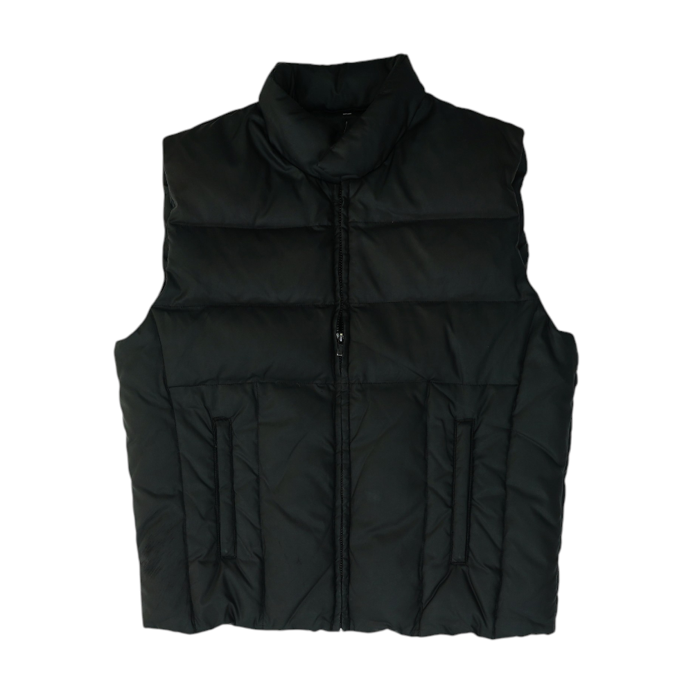 Black Solid Vest