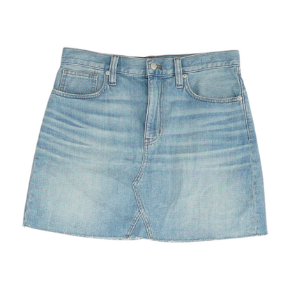 Blue Mini Skirt