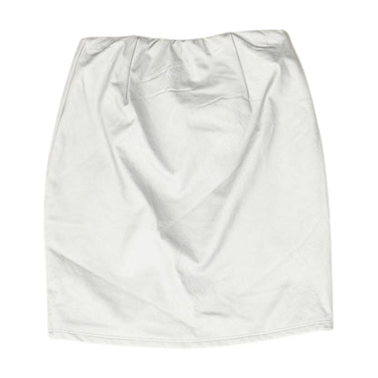 Silver Mini Skirt
