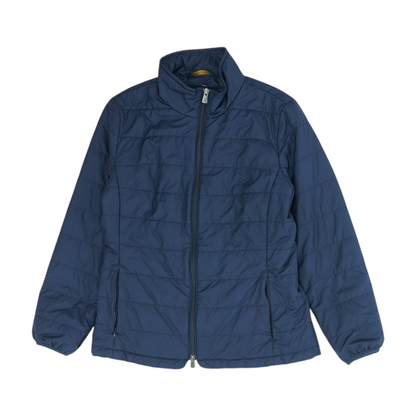 Navy Petite Solid Jacket