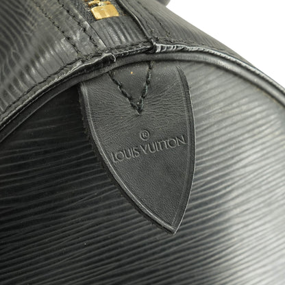 Speedy 30 Handbag In Black Epi Leather