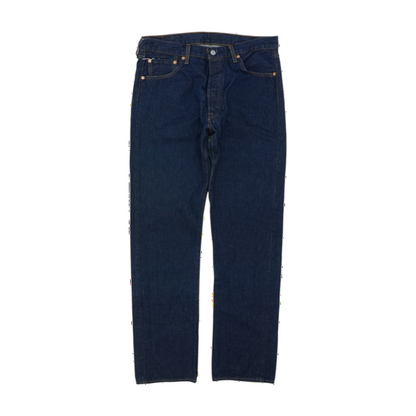 501 Navy Regular Jeans