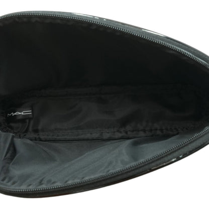 Black Solid Makeup Bag