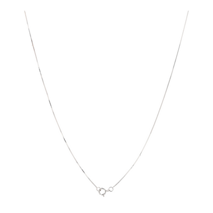 1/5 ctw 14K White Gold Diamond Pendant Necklace