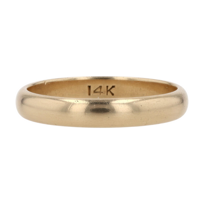 14K Yellow Gold Band