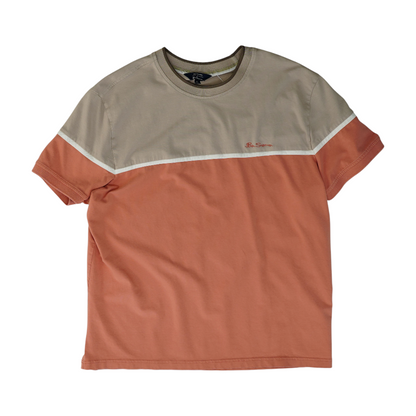 Pink Color Block T-Shirt