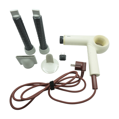 White Fold Travel Hair Dryer
