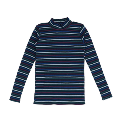 Multi Striped Knit T-Shirt