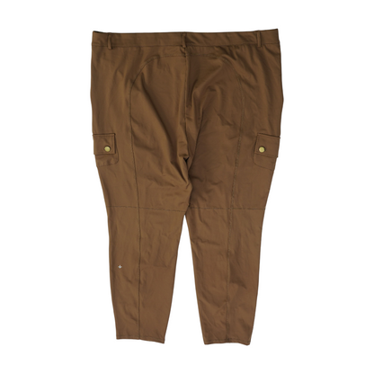 Brown Plus Regular Pants
