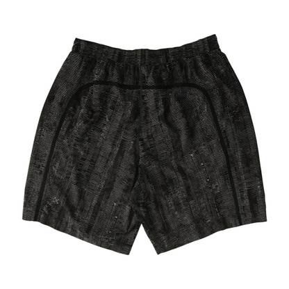Gray Graphic Active Shorts